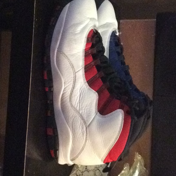 Jordan 10 red and blue - Picture 1 of 3